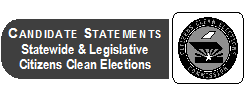 Candidates Statements