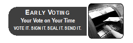 Early voting, vote by mail
